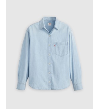 Levi's Camisa Harlie Boyfriend azul