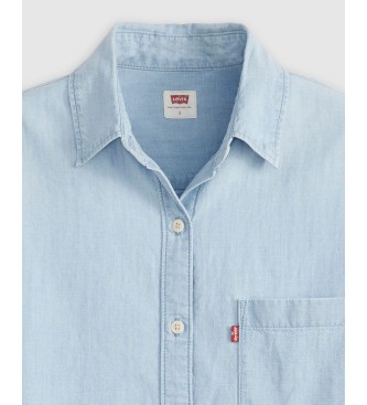 Levi's Camisa Harlie Boyfriend azul