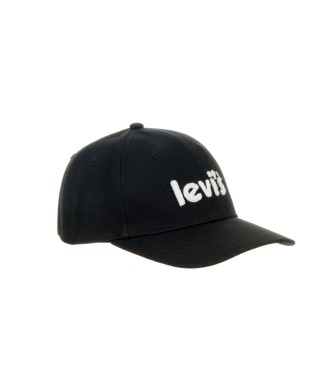 Levi's Cappuccio con logo poster nero