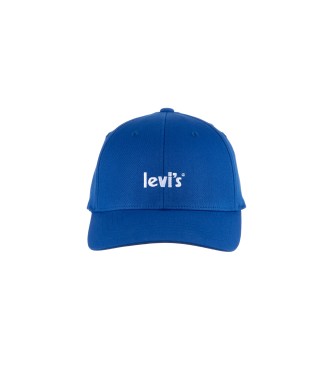 Levi's Pôster Logotipo Flexfit Boné azul