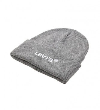 Levi's Headgear Wordmark grey beanie