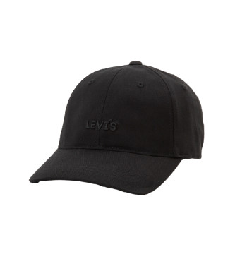 Levi's Logo Flexfit Cap zwart