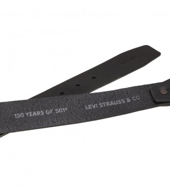 Levi's Heritage Leather Belt black