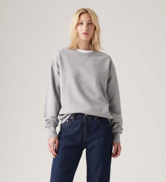 Levi's Heritage grey crew neck sweatshirt