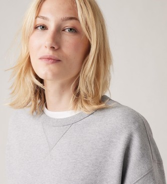 Levi's Heritage Sweatshirt mit grauem Rundhalsausschnitt