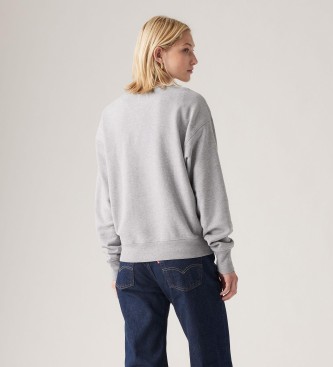 Levi's Sweat-shirt gris  col ras du cou Heritage