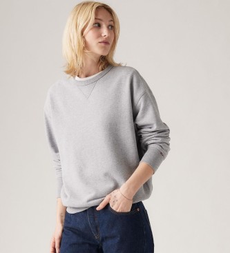 Levi's Sweat-shirt gris  col ras du cou Heritage