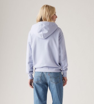 Levi's Heritage sweatshirt met capuchon blauw