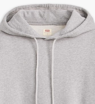 Levi's Sudadera con capucha Heritage gris