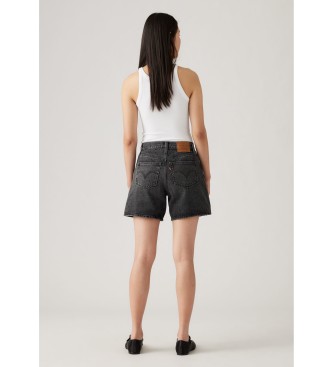 Levi's High Rise Baggy Shorts black