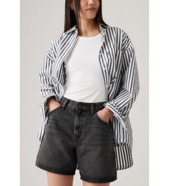 Levi's High Rise Baggy Shorts black
