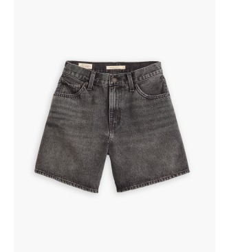 Levi's High Rise Baggy Shorts black