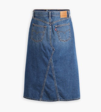 Levi's Jupe trapze taille haute Decon bleu