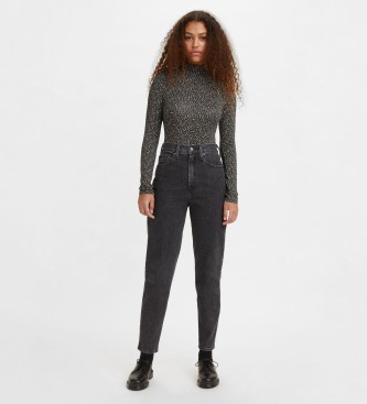 Levi's High Waisted Jean Mom Cut black