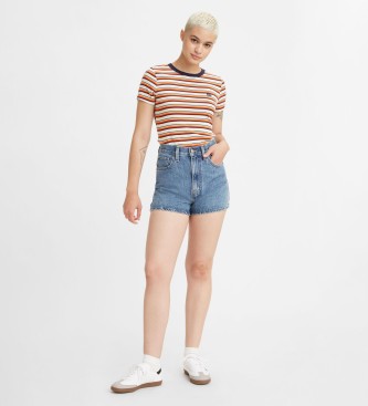 Levi's Mom High Waist Shorts blue