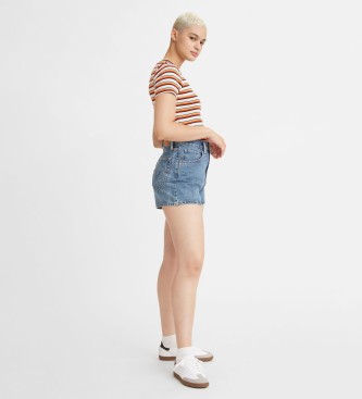 Levi's Mom High Waist Shorts blue