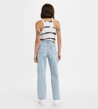 Levi's Straight High Waisted Jean blue