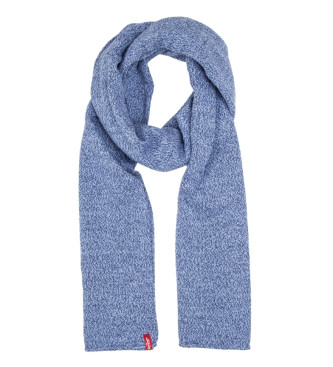 Levi's Geschenkset sjaal en muts blauw