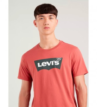 Levi's Housemark Graphic T-shirt coral