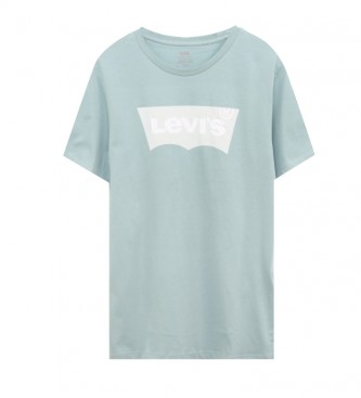 Levi's Camiseta Housemark Graphic azul claro