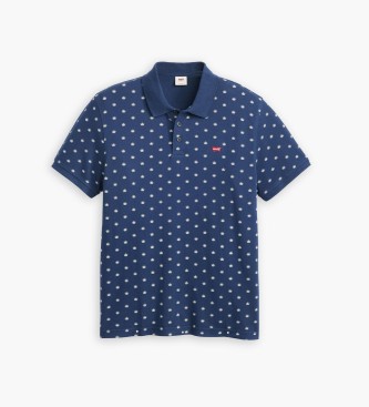 Levi's Granatowa koszulka polo Housemark