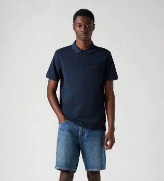 Levi's Granatowa koszulka polo Housemark