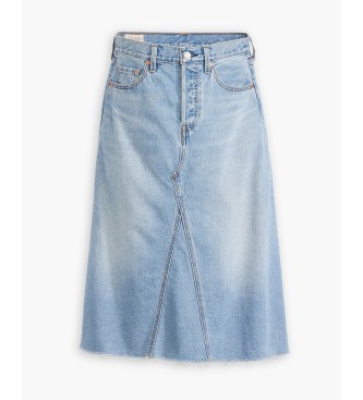 Levi's A-line nederdel med hj talje Decon bl