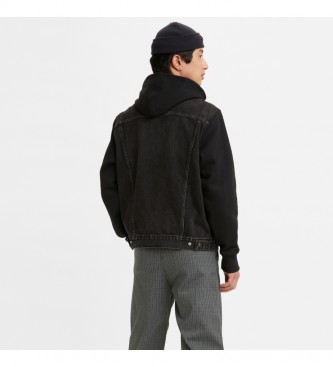 Levi's Hybrid sweatshirt jacket black