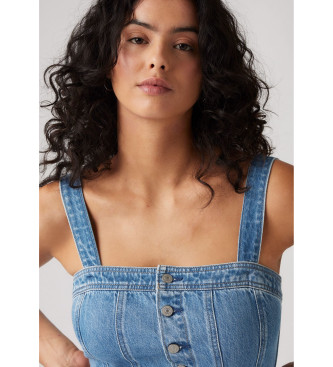 Levi's Vestido Iconic Chill azul