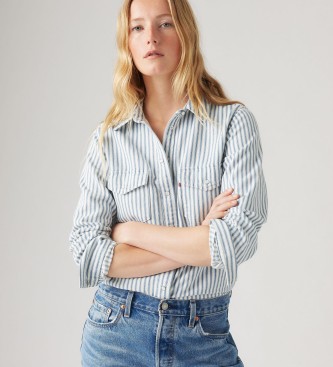 Levi's Iconic Western Lightweight Shirt blue