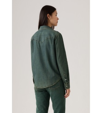 Levi's Camisa Iconic Western azul