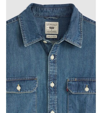Levi's Jackson arbeidersoverhemd blauw