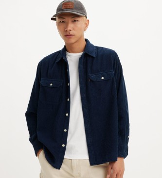 Levi's Camisa Jackson Worker azul-marinho