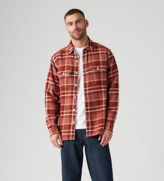 Levi's Jackson Worker overhemd bruin