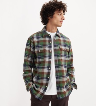 Levi's Jackson Worker overshirt veelkleurig