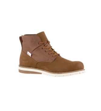 Levi's Brown Jax leather ankle boots