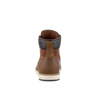 Levi's Jax Plus brown leather ankle boots