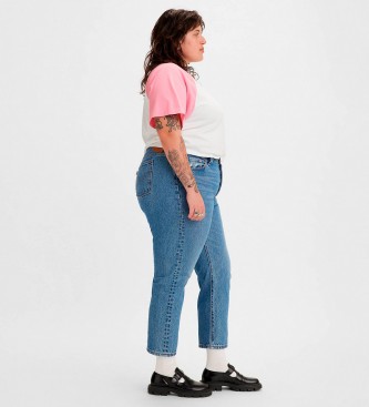 Levi's Jeans 501 Cropped Original blauw