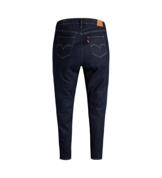 Levi's Super skinny jeans met hoge taille 720 blauw