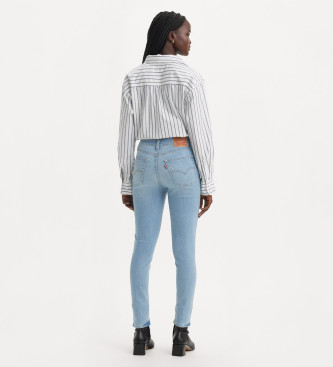 Levi's Dżinsy 721 z wysokim stanem Skinny niebieskie