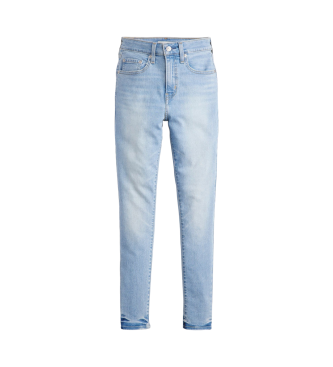 Levi's Dżinsy 721 z wysokim stanem Skinny niebieskie