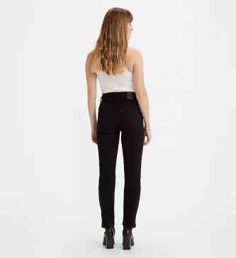 Levi's Jeans 724 High Rise Straight negro