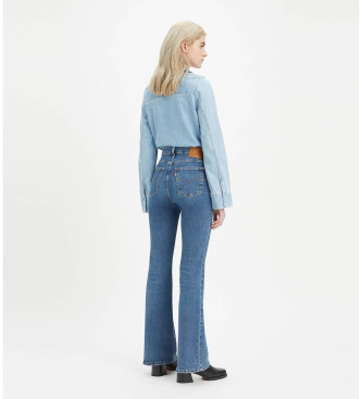 Levi's Uitlopende jeans met hoge taille 726 blauw