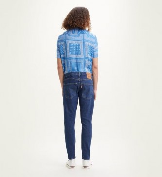 Levi's Jeans de altura baja de corte cónico ceñido 512 azul