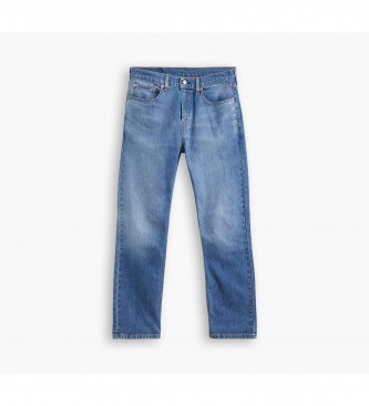 Levi's Calças de ganga de cintura alta com corte cónico 502 azul