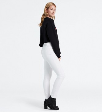 Levi's Jeans High Rise Skinny White