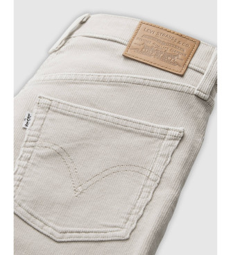 Levi's Calas de ganga com nervuras em bombazina bege