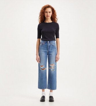 Levi's Ribcage Ankle Jeans Blue - ESD Store fashion, footwear and  accessories - best brands shoes and designer shoes