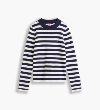 Levi's Pullover Ribbad marinbl