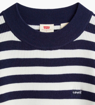 Levi's Pullover Gerippt navy